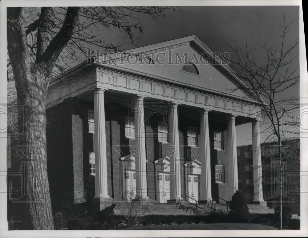 1966 Press Photo The Lakewood Congregational Church in Detroit & W. Clifton - Historic Images