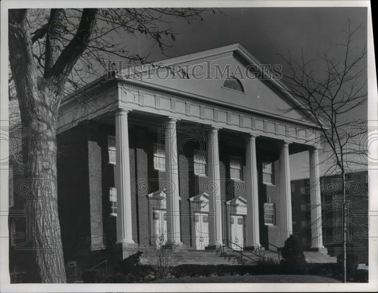 1966 Press Photo The Lakewood Congregational Church in Detroit & W. Clifton - Historic Images