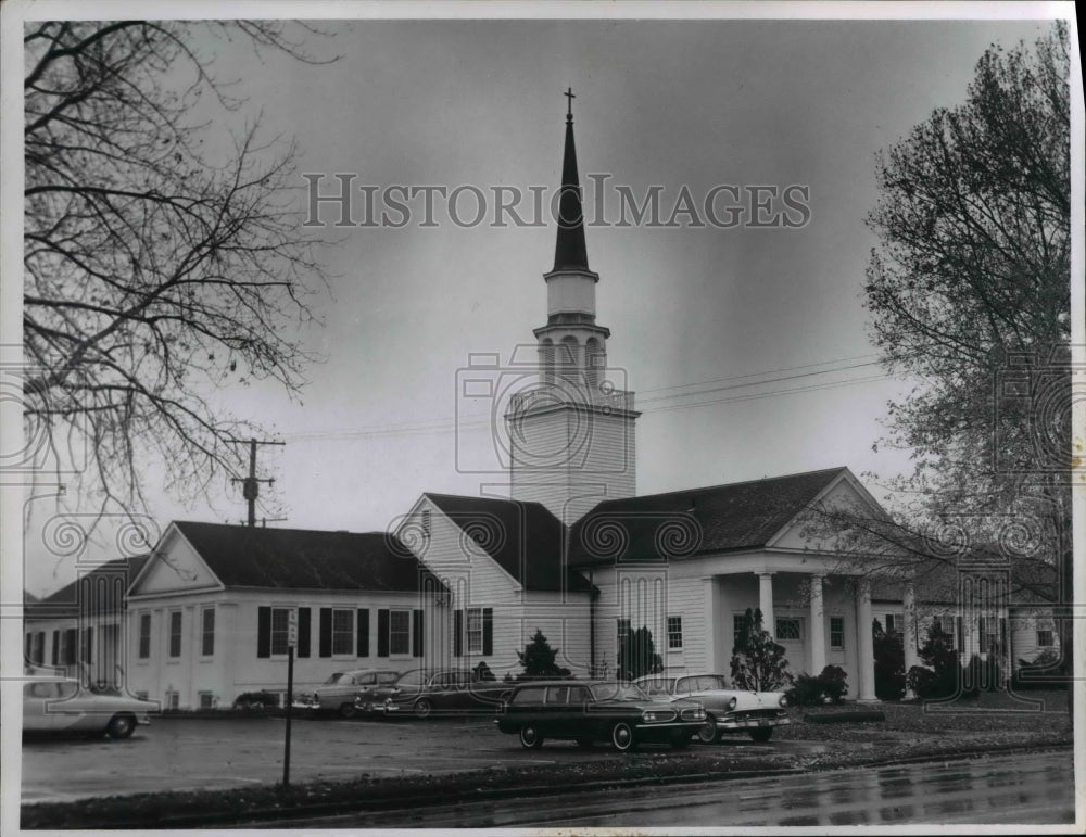 1963 Press Photo The Church of the Epiphany at Lakeshore Boulevard - cva84605 - Historic Images