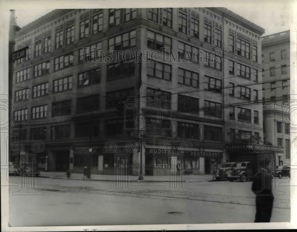 1939 E 6th &amp; St Clair today, where Goodrich Houses once stood - Historic Images