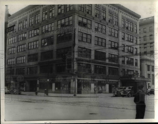 1939 E 6th & St Clair today, where Goodrich Houses once stood - Historic Images