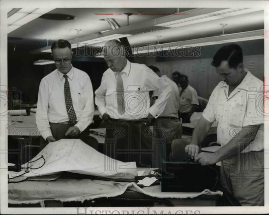 1962 Press Photo Sterling Graham at the Forest City Publication - cva84749-Historic Images