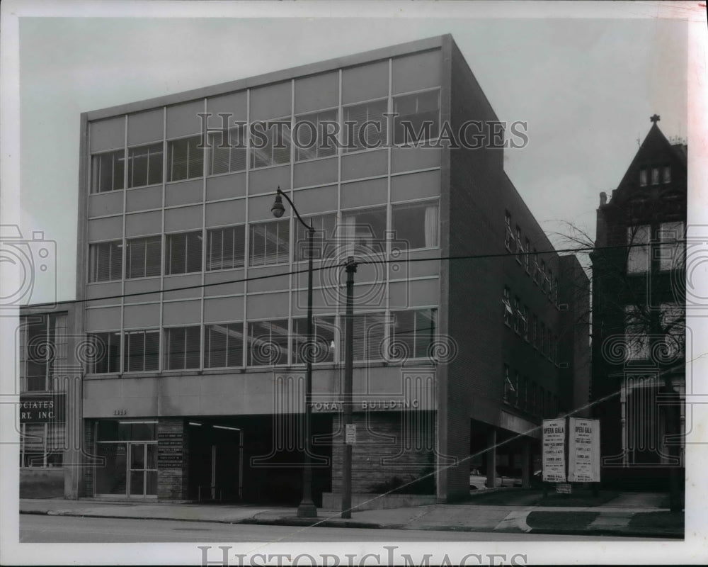 1957 Press Photo Porath Building, 2828 Euclid - cva84765 - Historic Images