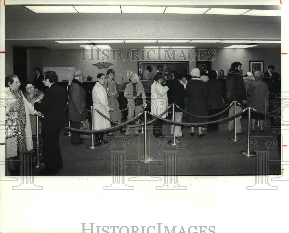 1980 Press Photo Washington Federal Savings &amp; Loan - cva84843-Historic Images
