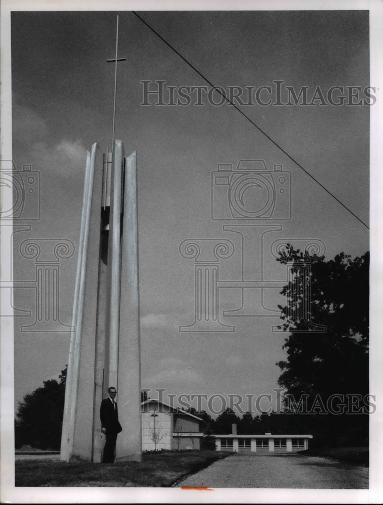 1967 Press Photo The Concordia Lutheran Church in Brecksville - cva85052 - Historic Images