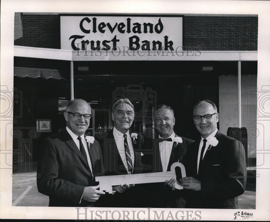 1963 Press Photo Quartet in Gold Key Ceremony - cva85196 - Historic Images