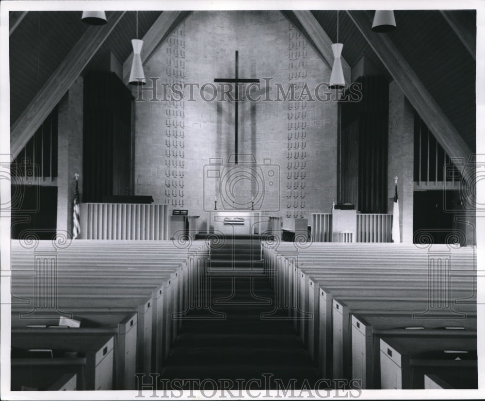 1962 Press Photo The Shoregate Methodist Church in Willowick - cva85261 - Historic Images