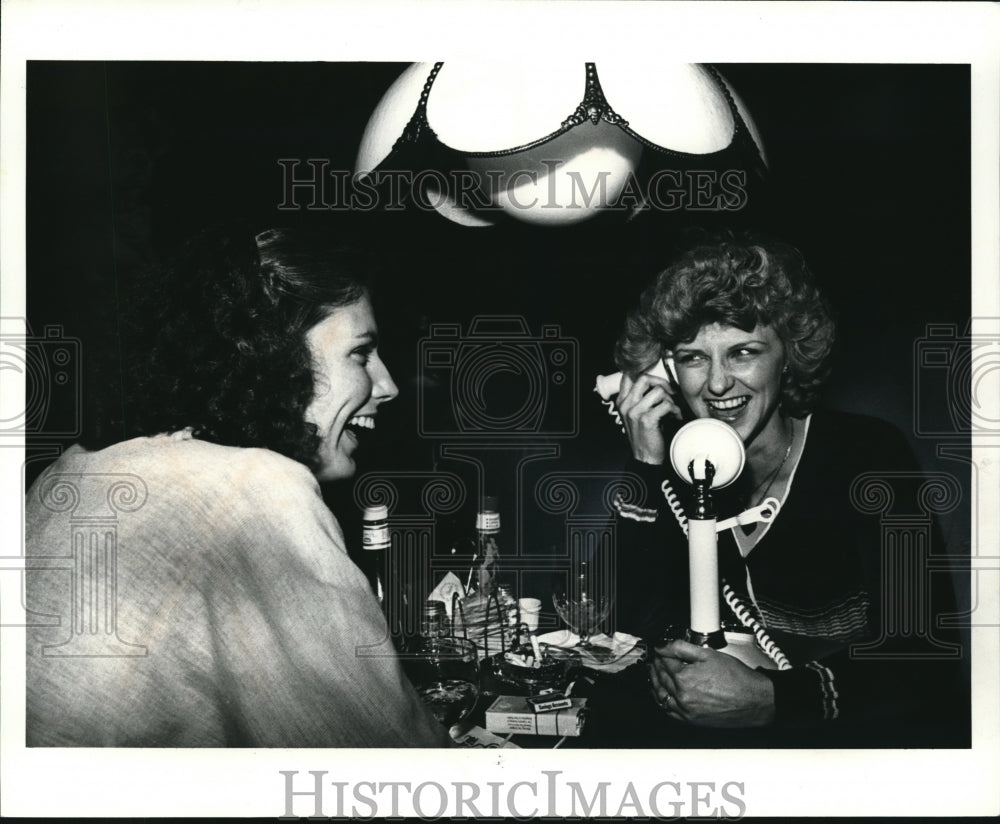 1980 Press Photo The Brass Frog Bar - Historic Images