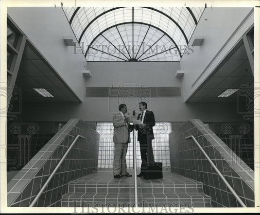 1986 Press Photo Unified Technologies Center, at Tri-C Metro Campus - Historic Images