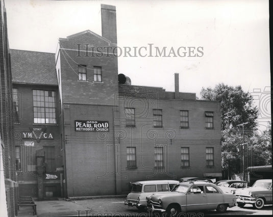 1955 Press Photo Pearl Road Methodist Church. - cva85535 - Historic Images
