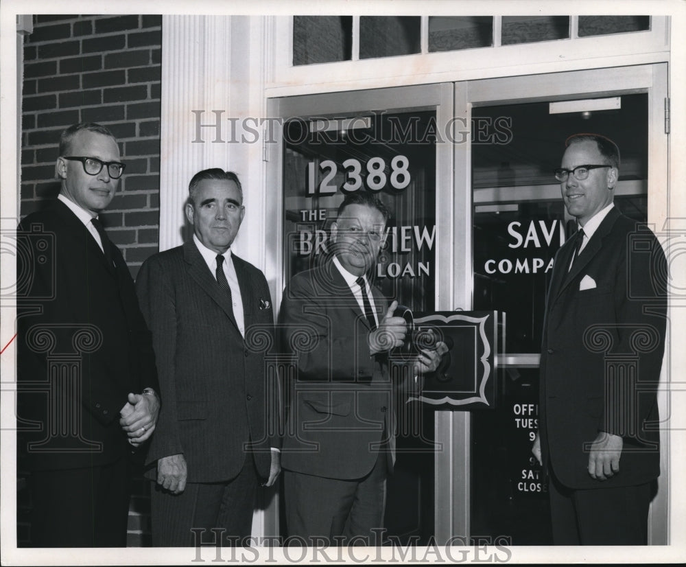 1965 Press Photo Opening of Broadview Savings & Loans Office - cva85599-Historic Images