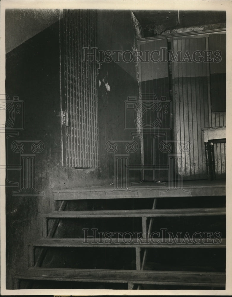 1925 Press Photo The interior of the county jail - cva85980 - Historic Images