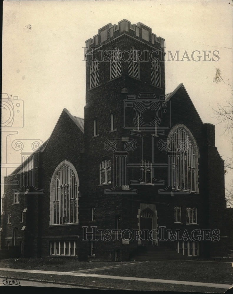 1926 Press Photo Dedication services at Calvary United Brethren Church-Historic Images