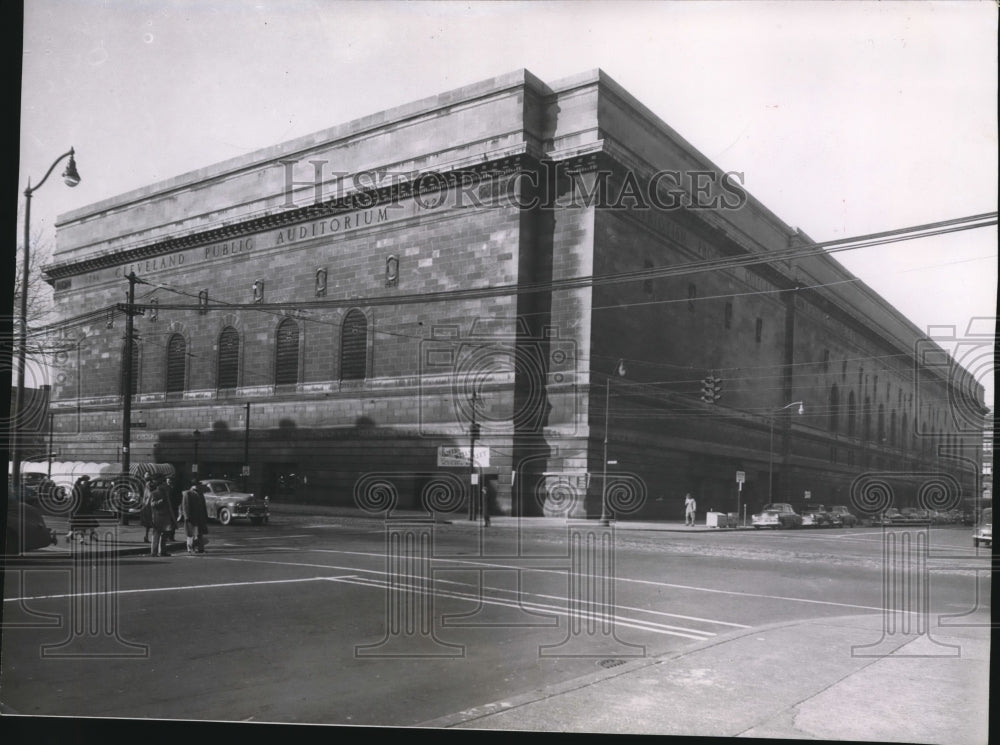 1950 Press Photo Public Auditorium - cva86311 - Historic Images