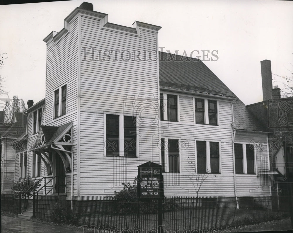 1951 Press Photo 70th Anniversary of Grace Congregational Church - cva86408 - Historic Images