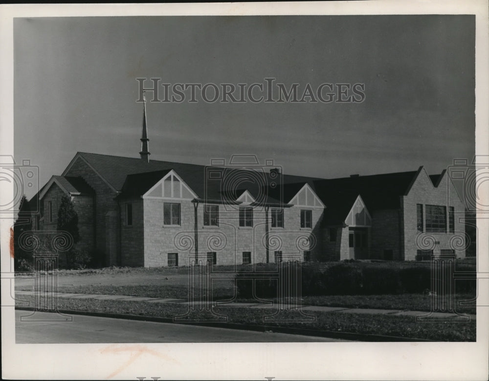 1951 Press Photo Bethany Lutheran Church in Parma was return to Wager - Historic Images