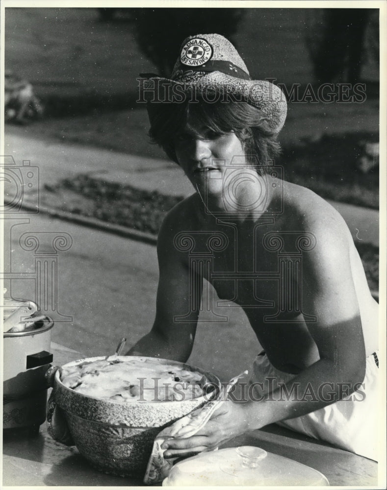 1981 Press Photo Kevin Tomasko- Block Parey - Historic Images