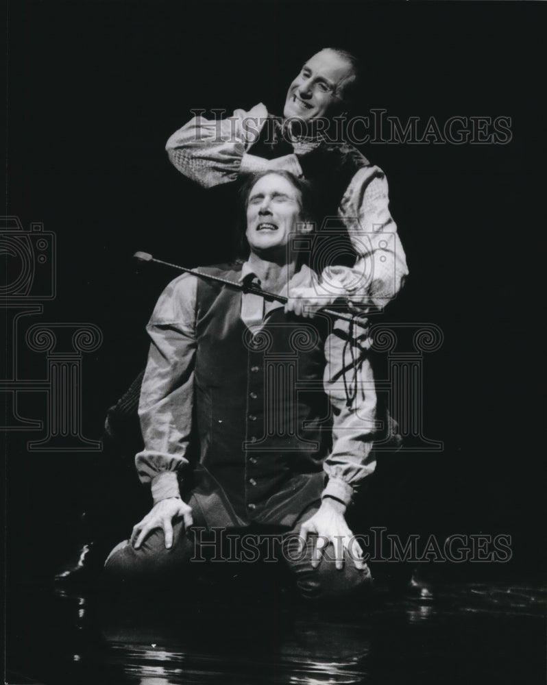 1991 Press Photo Graham Clark &amp; Wilbur Pauley in The Ghost of Versailles - Historic Images