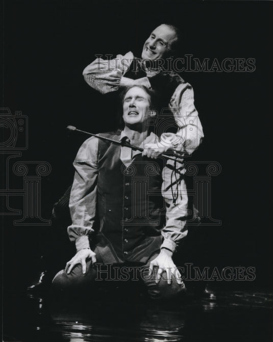 1991 Press Photo Graham Clark & Wilbur Pauley in The Ghost of Versailles - Historic Images