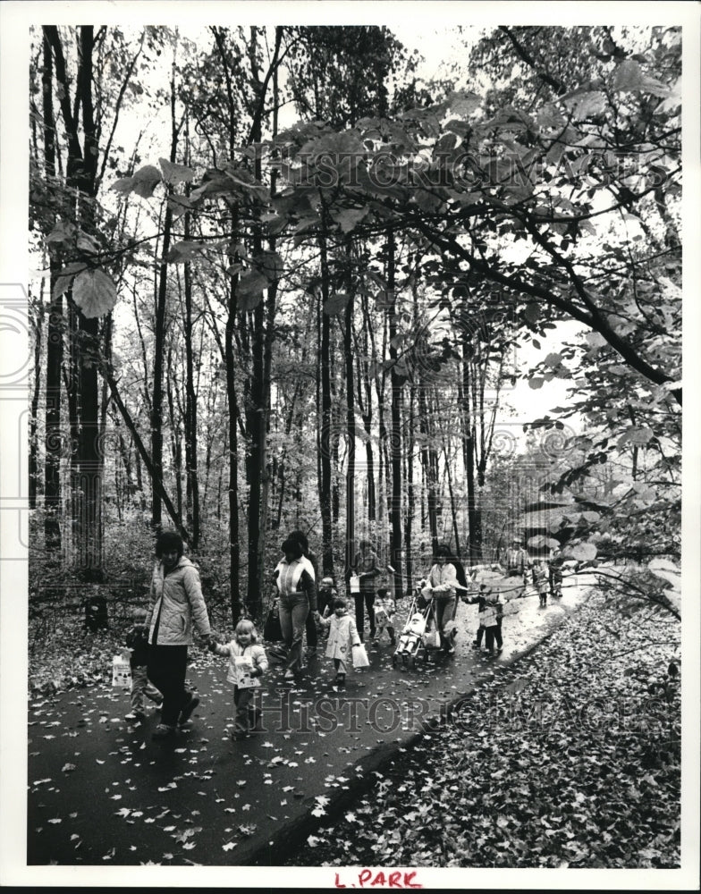 1983 Press Photo Metro Parks Rocky River Interpretive Center - Historic Images