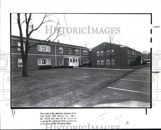 1989 Press Photo Lyndhurst Apt & Colony House 1400 Richmond Rd - Historic Images