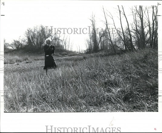 1982 Press Photo Bird Sancuary. - Historic Images