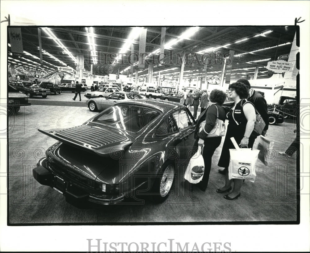 1985 Press Photo Capitol Goods Trade Show International Exposition Center - Historic Images