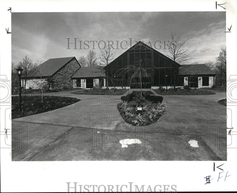 1980 Press Photo St Noel Church - Historic Images