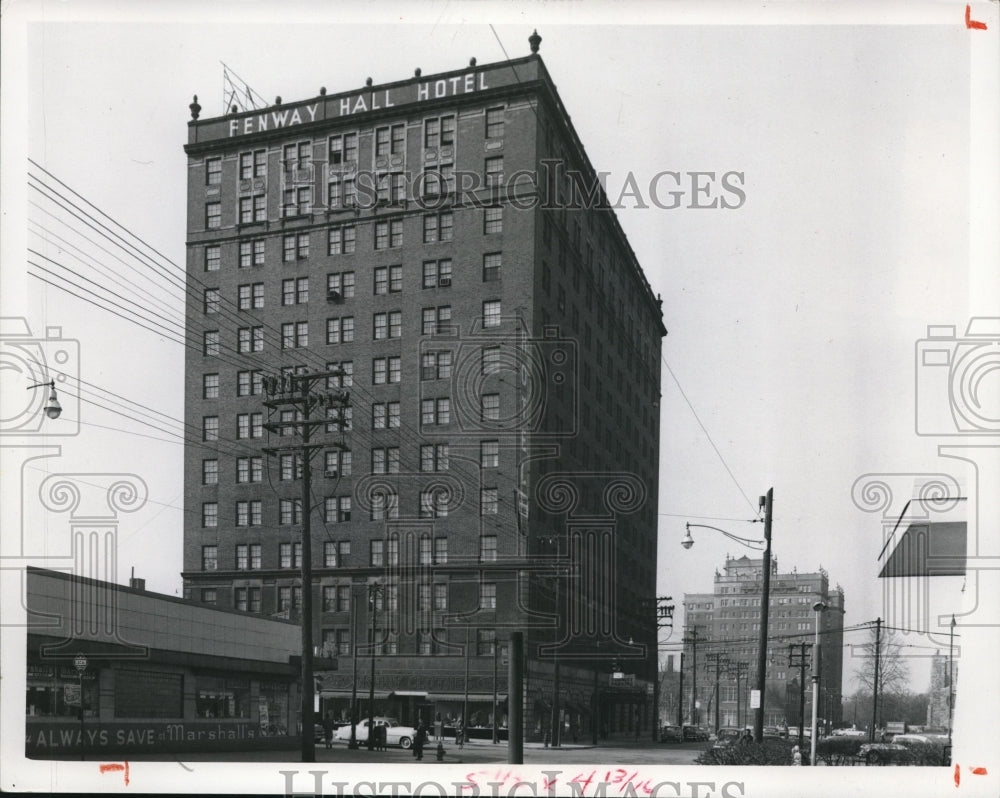 1957 Press Photo The Fenway Hotel in Euclid - cva87548 - Historic Images