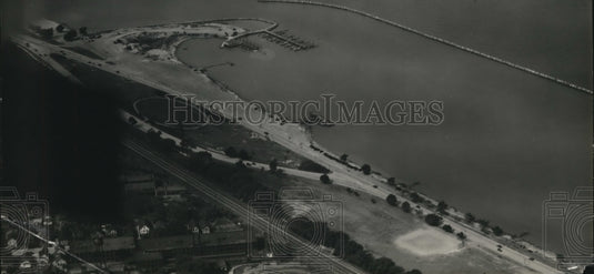 1930 Press Photo Lakefront Aerial View - cva87647-Historic Images
