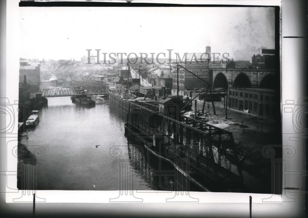 1968 AK Murray Jr. Cuyahoga River 1890, Cleve ship building - Historic Images