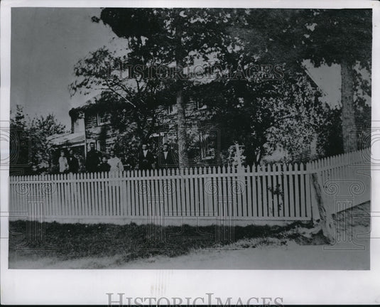 1968 Press Photo Old Wagar Stone House in S.E. corner Detroit - Warren - Historic Images
