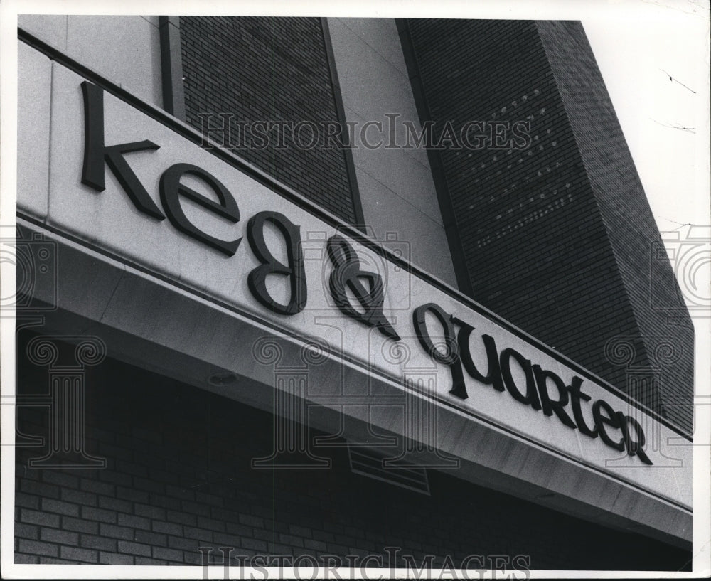 1972 Keg &amp; Quarter Restaurant  - Historic Images