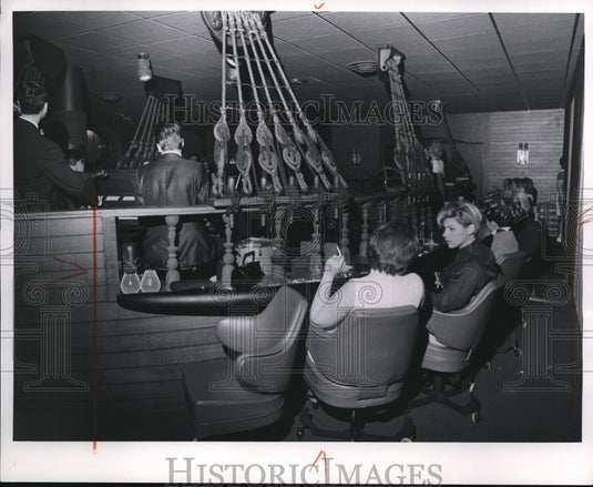 1969 Press Photo The Port O' Call Motor Inn restaurant - cva88077 - Historic Images