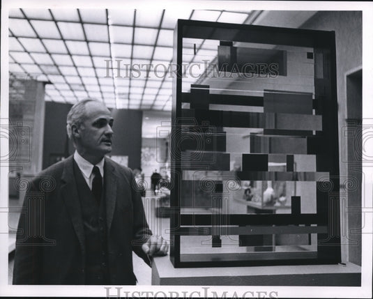 1968 Press Photo The "Pictorial Participation" in Museum of Art during May Show - Historic Images