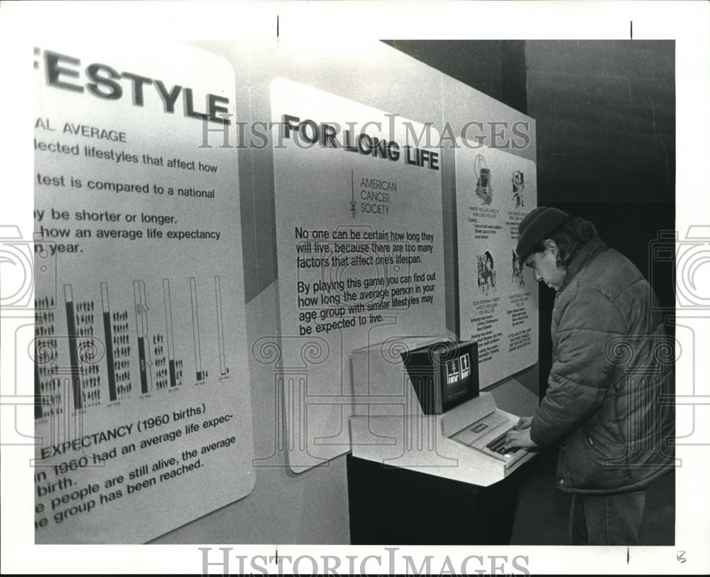 1983 Press Photo Cleveland Health Museum - Historic Images