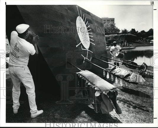 1991 Press Photo The exhibition called Voices of the Ancestors - cva88391 - Historic Images