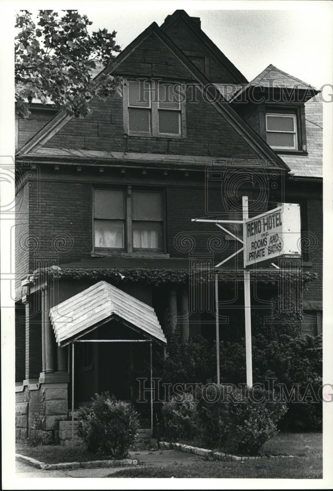 1980 Press Photo Reno Hotel - Historic Images