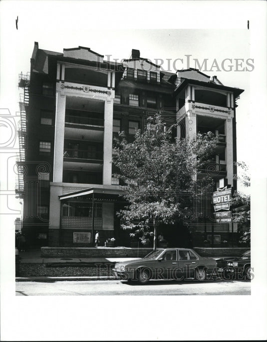 1985 Press Photo Stockbridge Hotel, at Euclid - Historic Images