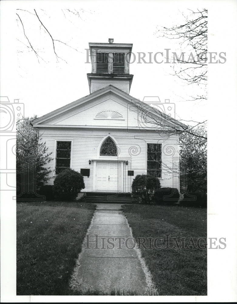 1989 Press Photo Unitarian Church at Porter Rd. - Historic Images