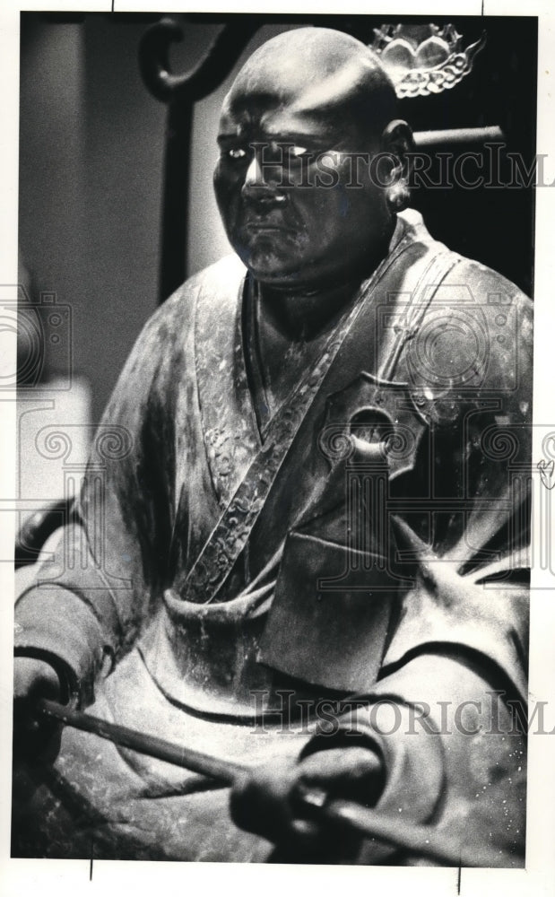 1983 Press Photo Cleveland Museum of Art, Japanese Exhibition - Historic Images