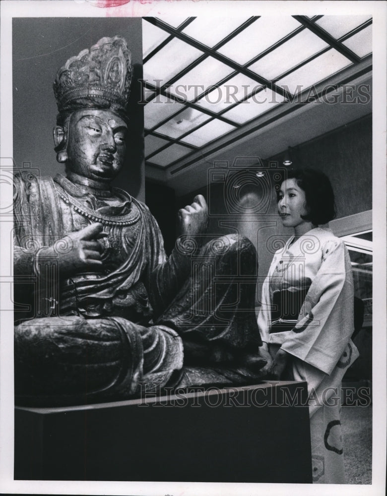 1968 Press Photo Cleveland Museum of Art, Yuan dynasty exhibition - cva88951 - Historic Images