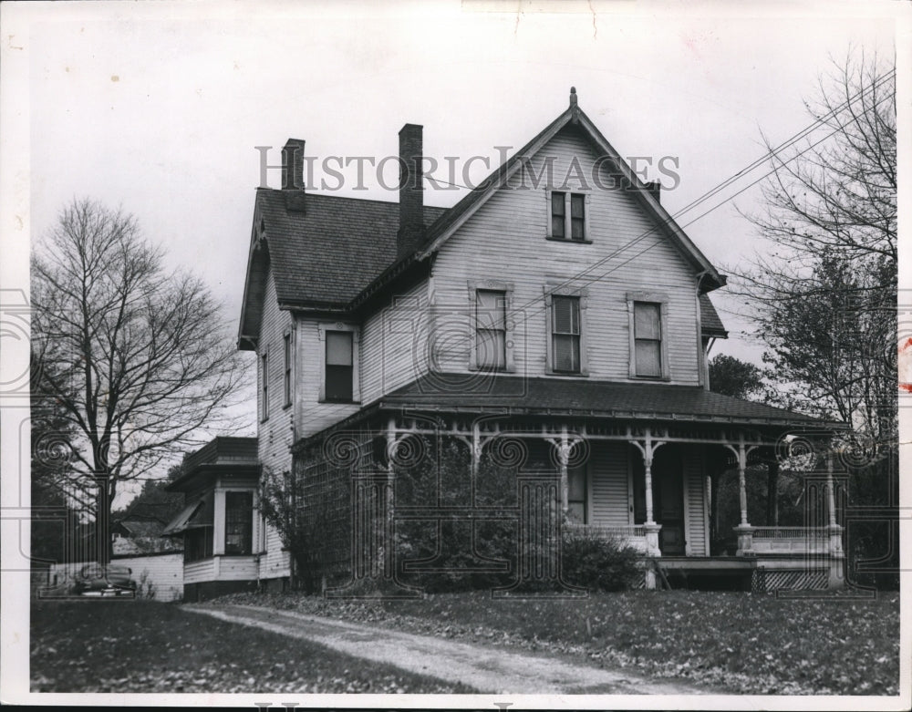 1959 Press Photo The St. Clair Avenue home to be torn down - cva89182 - Historic Images