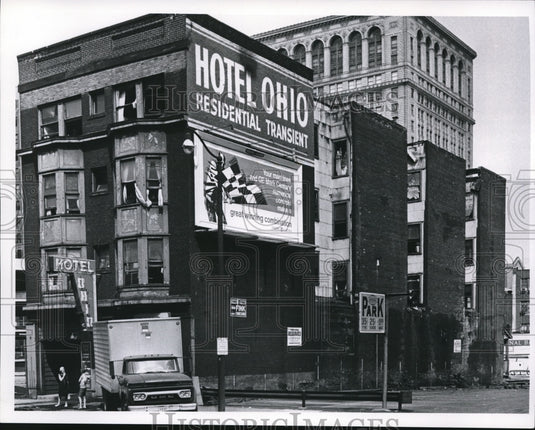 1968 Press Photo Hotel Ohio 10th and Prospect - cva89225 - Historic Images