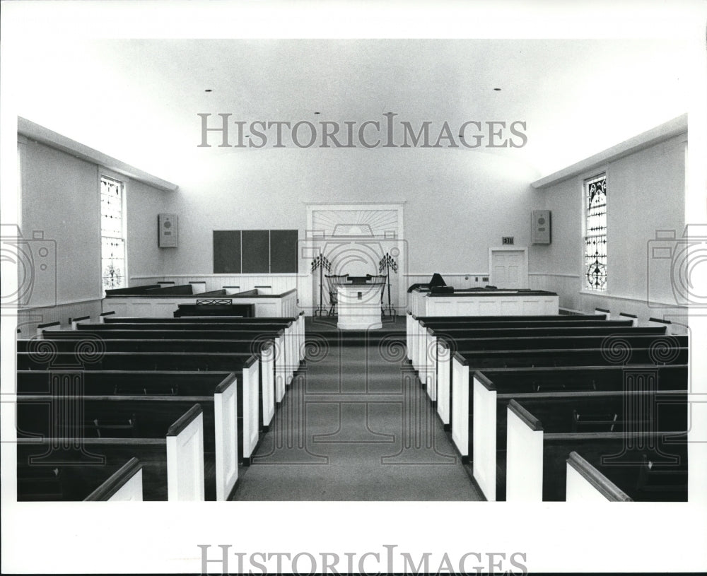 1989 Press Photo The Unitarian Church in Porter Road - Historic Images