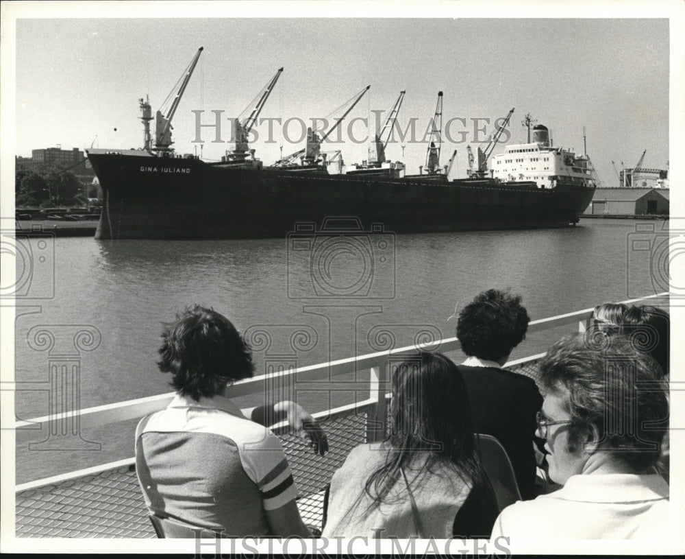 1981 Press Photo Cuyahoga River Goodtime View. - Historic Images