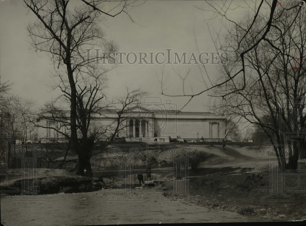 1924 Press Photo The Cleveland Art Museum without lagoon - cva89457 - Historic Images