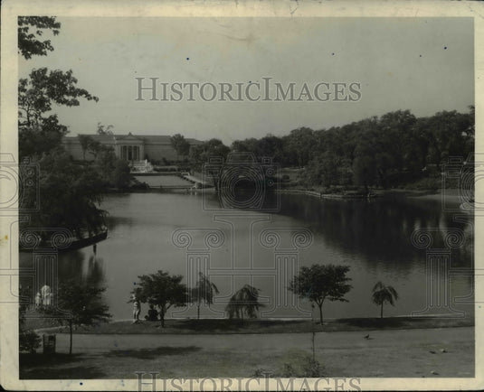 1937 View from Euclid Avenue of the Cleveland Museum of Art - Historic Images