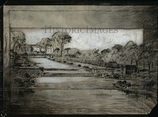 1926 Press Photo Exterior of Early Cleveland Museum of Art - cva89486 - Historic Images
