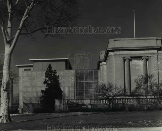 1966 Press Photo View of the New Wing at the Cleveland's Museum of Art - Historic Images